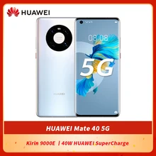 Original HUAWEI Mate 40 5G SmartPhone 6.5 inch OLED Kirin 9000E Octa Core in screen 40W HUAWEI SuperCharge Bluetooth 5.2