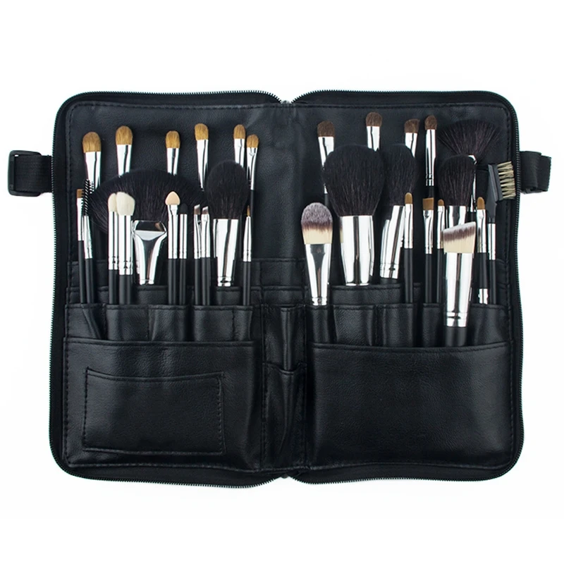 

Professional 32 Pcs Makeup Brushes Set Natural Hair Make Up Brush Foundation Eyebrow Eyeshadow Tools with Cosmetic Bag