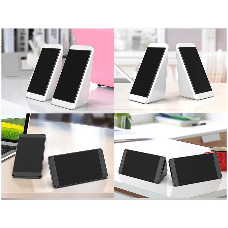 USB проводные компьютерные колонки 2 шт PC Угол высоты рога для ноутбука Настольный телефон аудио динамик мультимедийный динамик