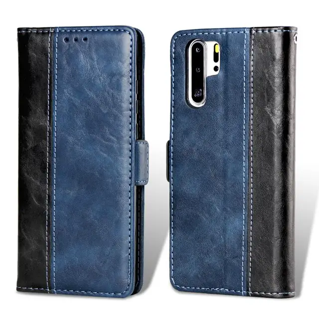 US $4.19 Coque P20 P30 Lite Pro Carcasa Couple Simple Fashion Leather Flip Wallet Case For Huawei P20 P30 Ma