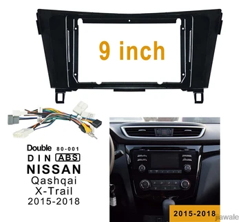 

10.1" Car radio Fascia Frame Facials Install Panel Dashboard Trim Kit for nissan rogue QashQai X-Trail 2014-2016
