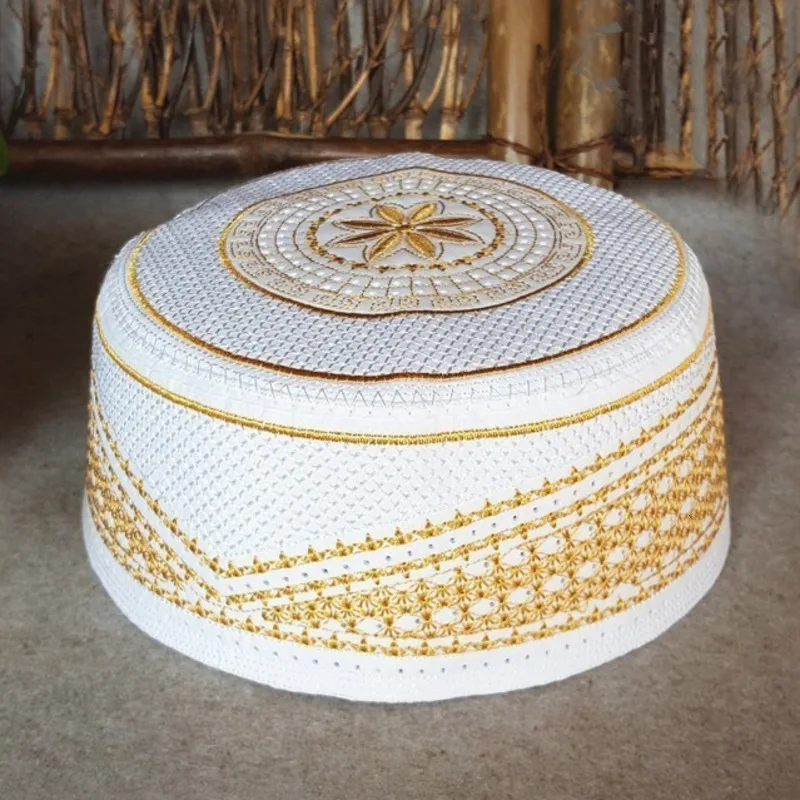 Желтый ярмулке Kippah модная мужская шляпа атласная мусульманская еврейская кипа
