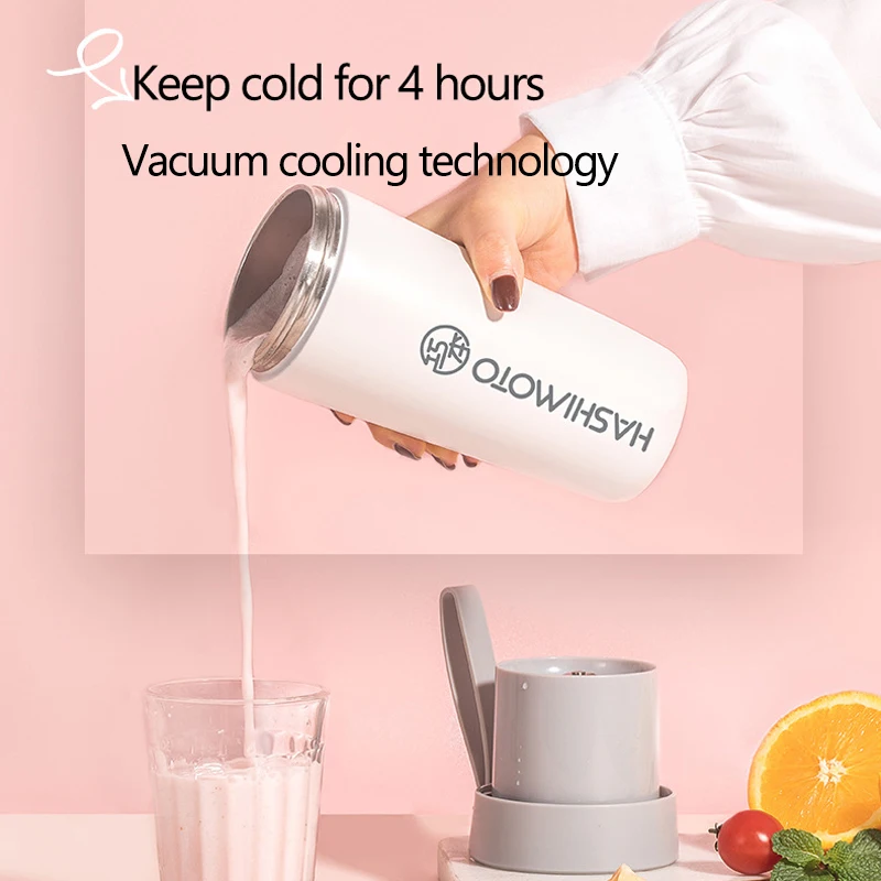 Electric Juicer Portable Blender Fruit Extractors USB Magnetic Charge  Juice Maker Food-Processor Smoothie 304 Stainless Steel