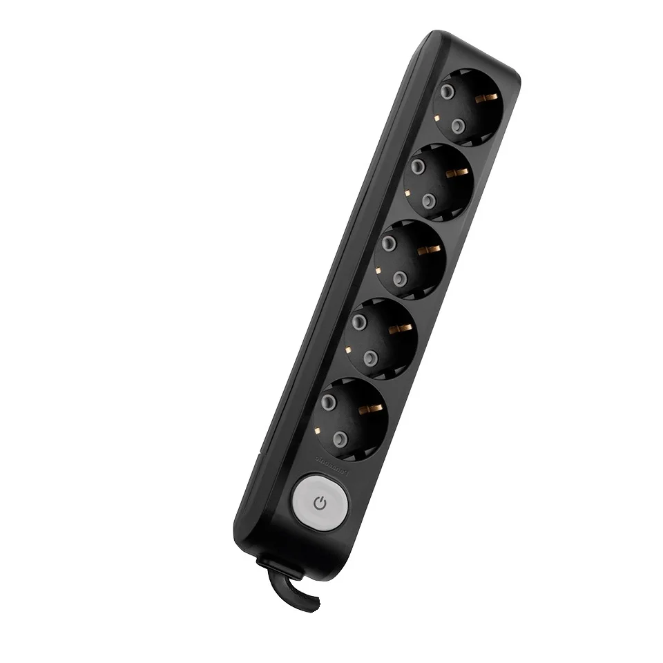 Удлинитель Panasonic X tendiaWLTA04552BL RU 5 метров|Сетевые шнуры и удлинители| |