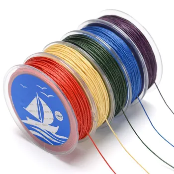 

Oar 24 strand wax thread 1mm hand woven DIY waterproof rope wear resistant hand rope
