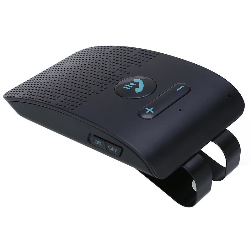 Гарнитура Громкая связь музыкальный плеер беспроводной bluetooth 4,2 автомобильный комплект аудио приемник солнцезащитный козырек клип поддержка A2DP