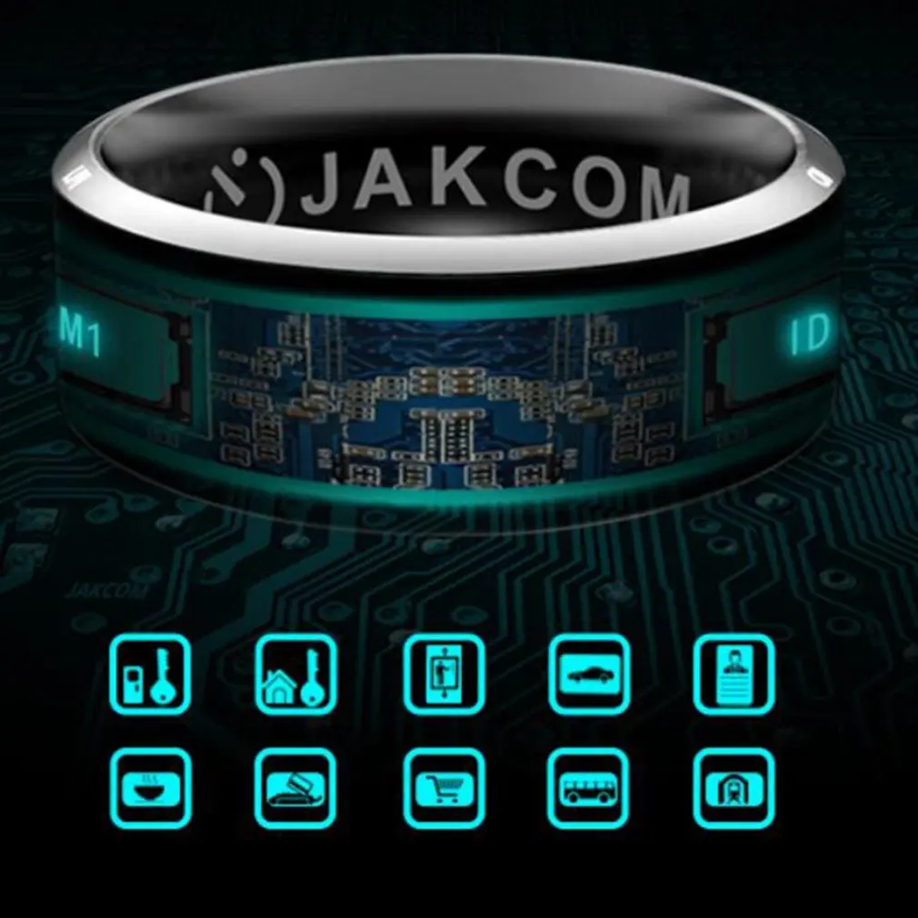 

R3 Smart Ring Wear Magic Finger 3 Generations NFC Ring IC ID Card for Android Windows NFC Mobile Phone Waterproof Smart Ring
