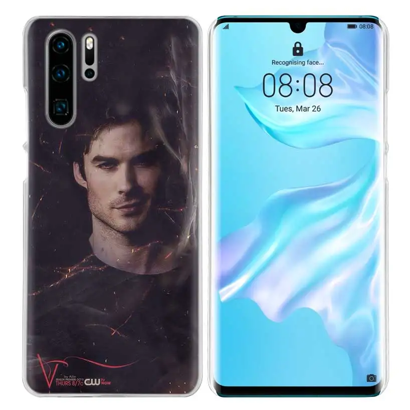Жесткий чехол для huawei P30 P20 P10 mate 30 20 10 Nova 5 5i Pro Lite P Smart Z Plus Дневники вампира Ian Somerhald