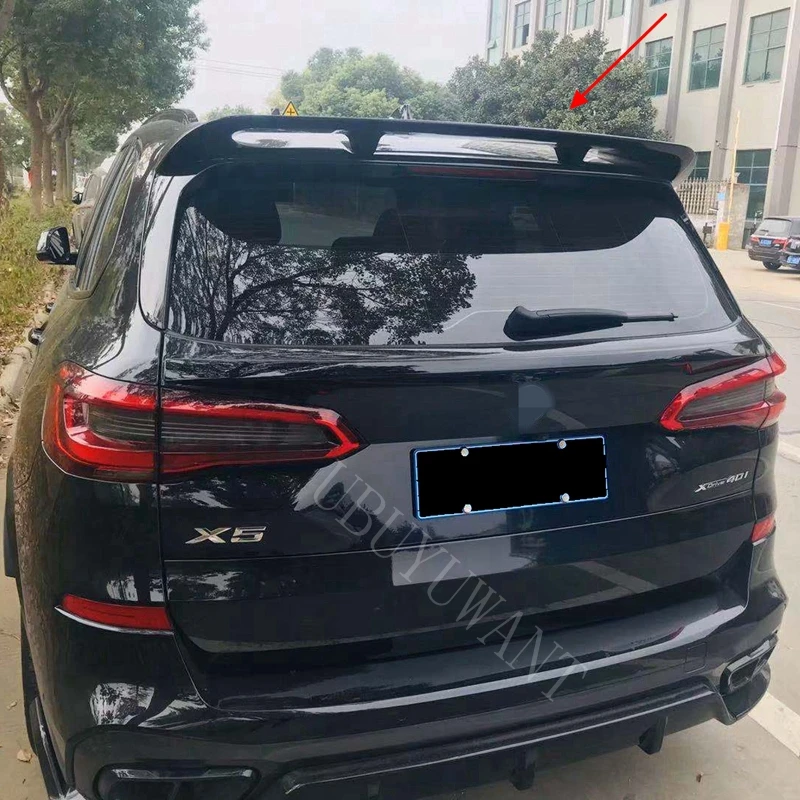 

ABS Material Roof Spoiler For BMW X5 G05 2019 Primer Color Exterior Rear Spoiler Tail Trunk Boot Wing Decoration Car Styling