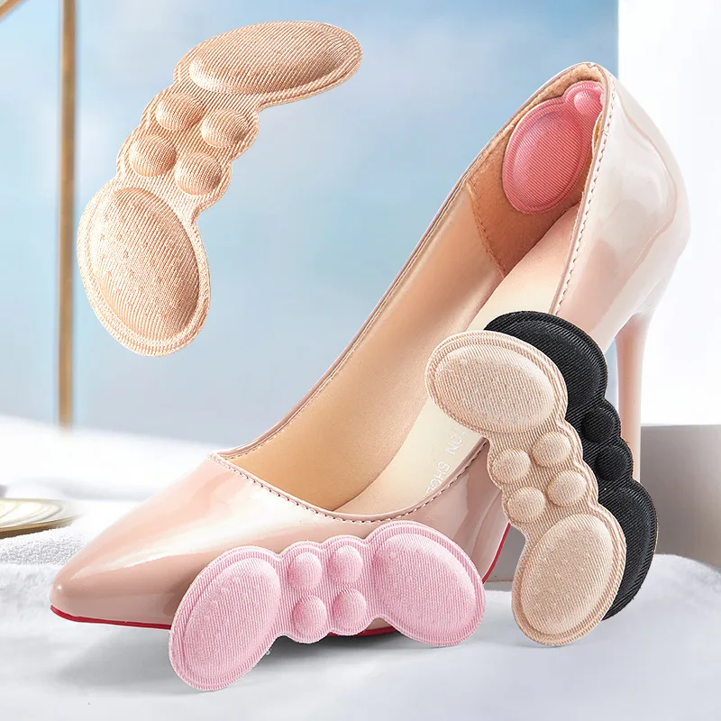 Insoles for Shoes Pads Silicone Gel Heel Cups Protector Backs Sneakers Spur Patch Adhesive Foot Care Insert Sticker Relief Pain