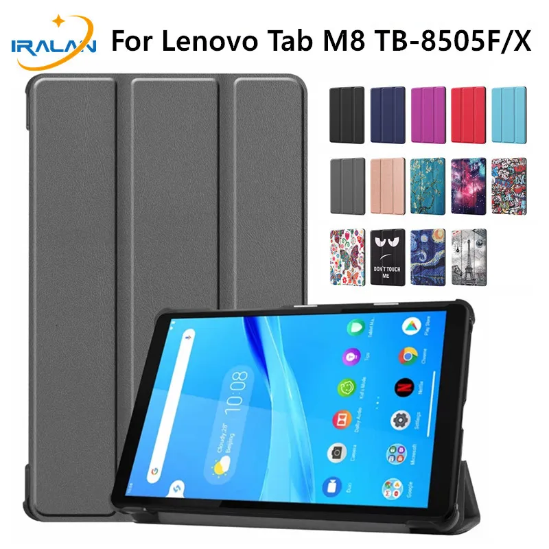 Megnetic чехол подставка для Lenovo Tab M8 планшета 8 0 дюймов накладка + закаленная
