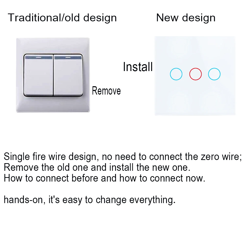interruptores e acessórios para interruptores