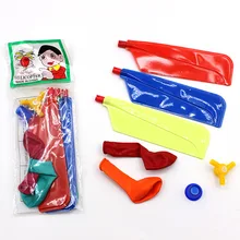 Funny Traditional Classic Balloon Helicopter Balloon Happy Flying Ball Model Children's Creative Gift