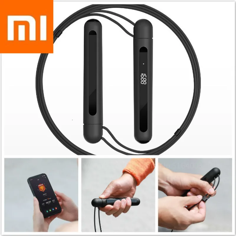 

Xiaomi Smart Speed Jump Rope Professional Skipping Rope MMA Boxing Fitness Skip Workout Training Sports Fat Burning Xiomi Rope