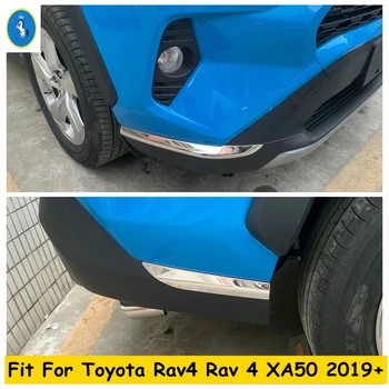 

Auto Accessory Front / Rear Under Protector Corner Panel Cover Trim Fit For TOYOTA RAV4 RAV 4 XA50 2019 2020 Stainless Steel