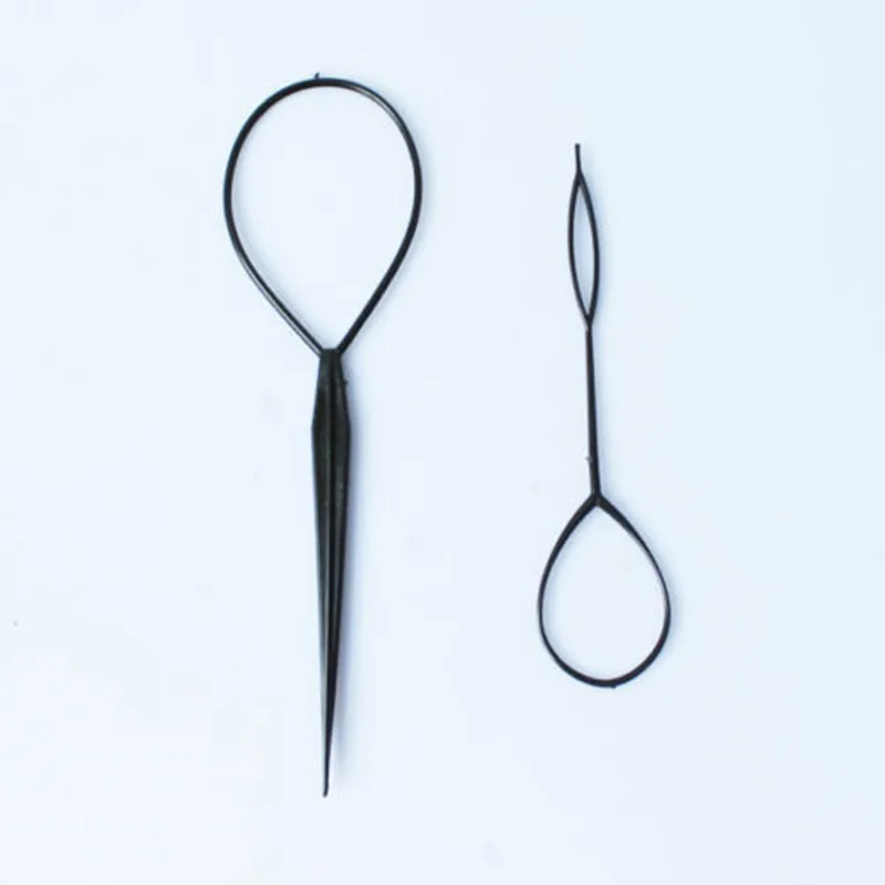 Практичные черные инструменты для укладки волос, 2 шт./лот, щипцы для плетения волос, щипцы для завивки волос, аксессуары для волос