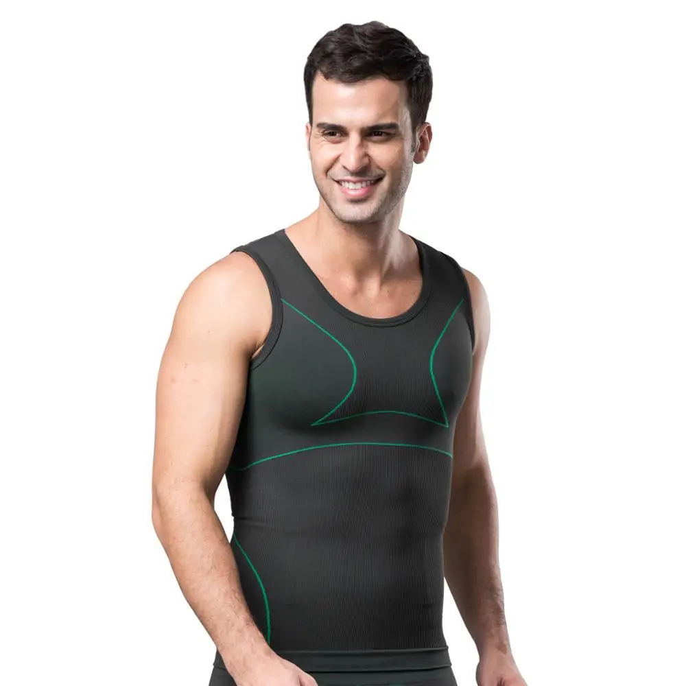 

Men Neoprene Sweat Sauna Vest Body Shapers Vest Waist Trainer Slimming Vest Shapewear Waist Shaper Corset for women MS053