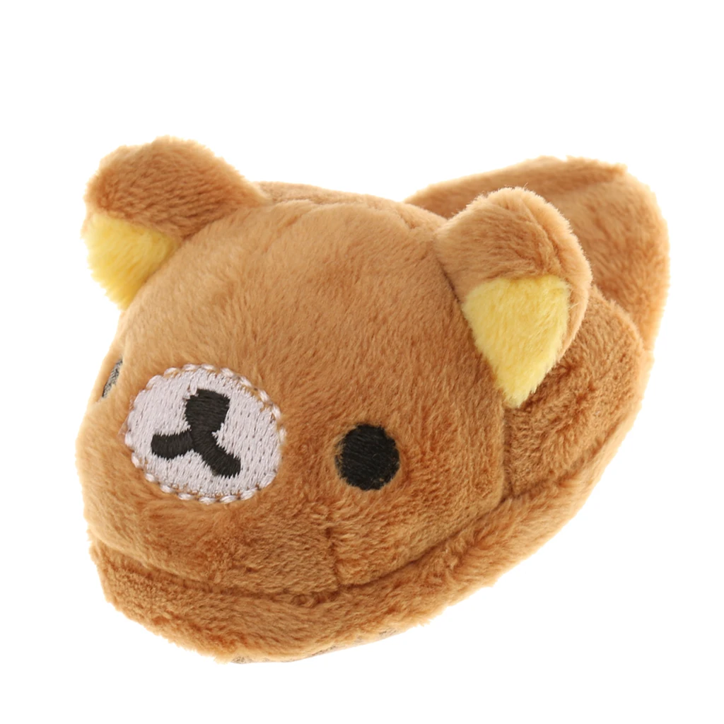 Brown Cute Bear Design Slippers for 1/3 BJD SD  DELF DOT Dolls