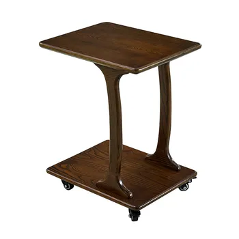 

Nordic Sofa Side Solid Wood Movable Small Coffee Table Multi-function Corner Several Creative Bed Living Room
