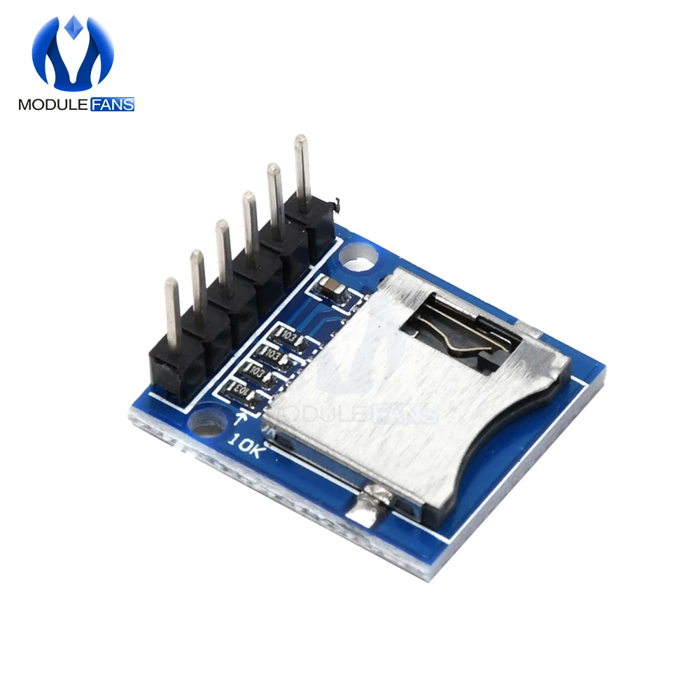 5 шт. модуль карты памяти Micro SD TF Arduino ARM AVR | Электронные компоненты и