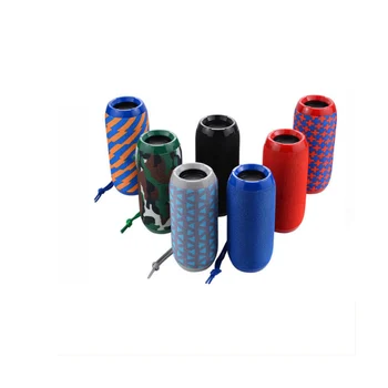 

Bluetooth Outdoor Speaker Waterproof Portable Wireless Column Loudspeaker Box Support TF Card FM Radio Aux Input