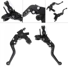 2 шт алюминиевый сплав 7/" CNC тормоза сцепления гидравлический цилиндр для мотоцикла универсальный