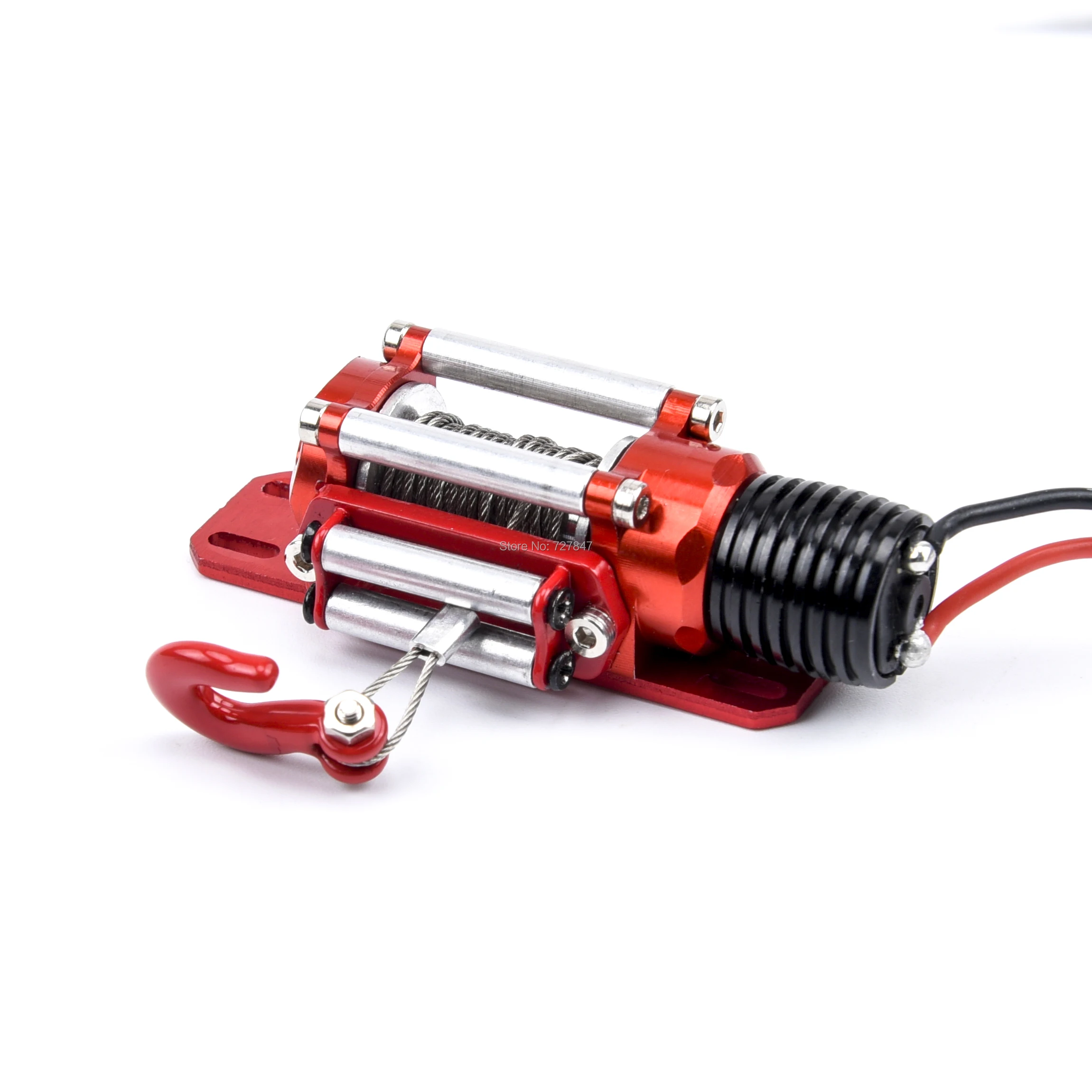 1//10 RC Crawler Metal Electric Winch Controller for TRX-4 TRX4 D90 SCX10 Truck
