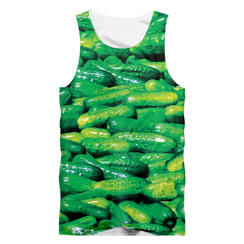 CJLM Vest Summer New 3D Sleeveless Shirt