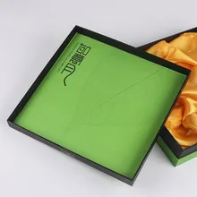 Роскошный Пользовательский логотип небольшой матовой формы упаковочная бумага подарочная коробка с магнитным замком- DH11997