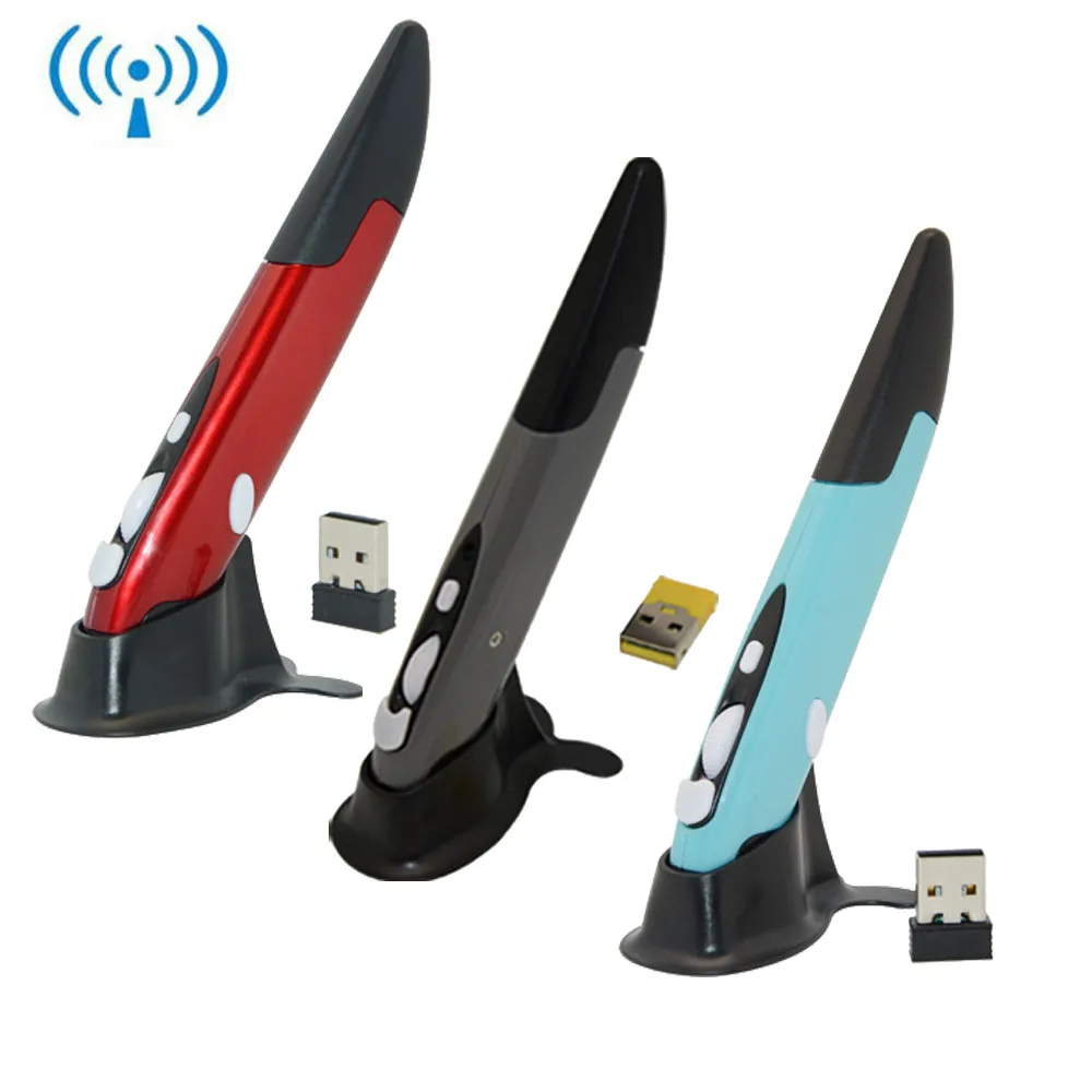 OMESHIN 2,4 ГГц PR-03 оптическая Usb беспроводная ручка коврик для мыши для ноутбука Рисование учебная кисть и мышь Фея оснащен лазерной указкой