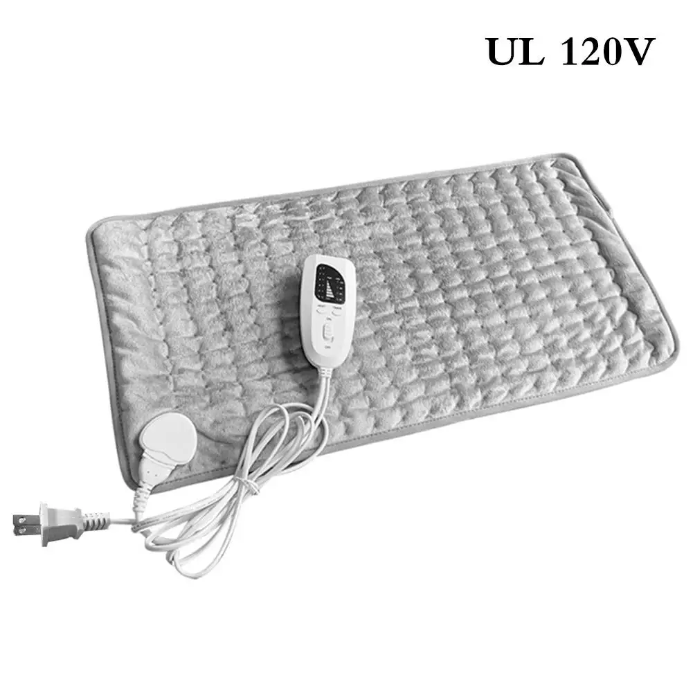 Heating Pad Electric Heating Pad Small Electric Heating Blanket Heating Pad 76*40cm LED Indication Physiotherapy Heating Pad - Цвет: UL
