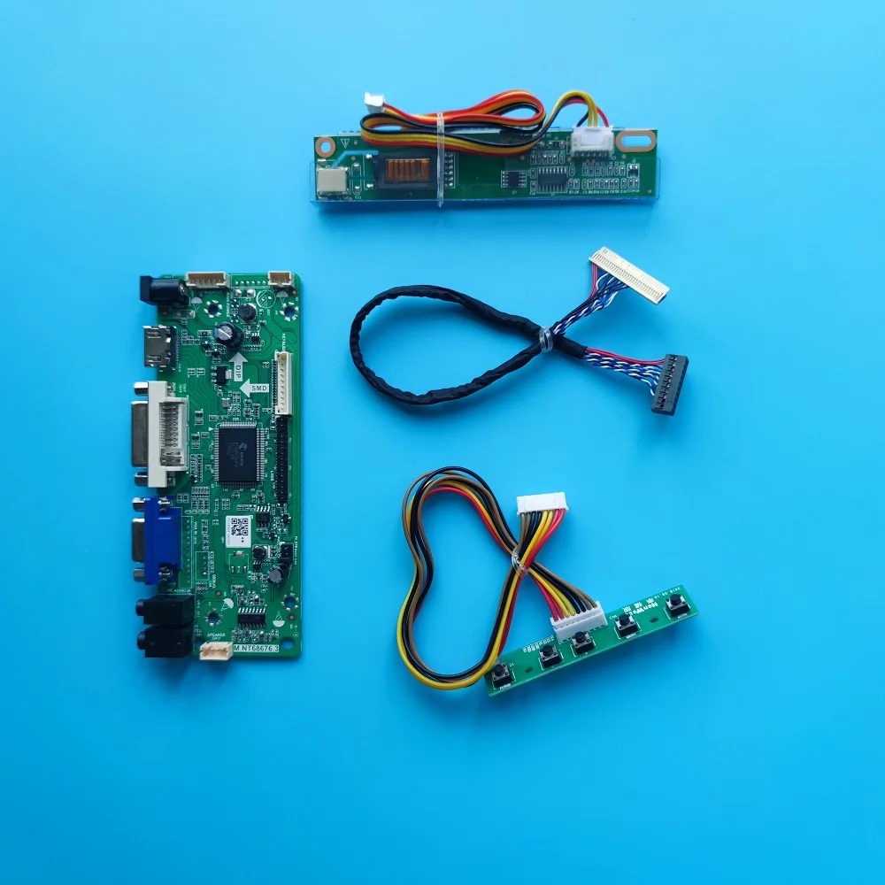 

Для N141I1-L07/L04/L09/L08/L06 30pin 14,1 "1280x800 HDMI-совместимый 60 Гц ЖК-дисплей DVI 1CCFL плата контроллера M.NT68676 VGA Панель