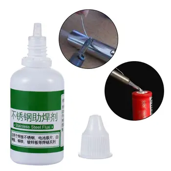 

Powerful Rosin Soldering Agent No-clean Flux White Steel Plate Iron Battey Dropship