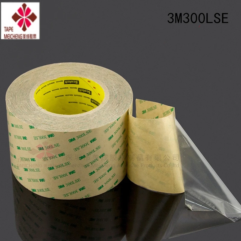 

3M300lse Double Sided Tape Transparent And Traceless 3M9495Double Sided Adhesive Tape Super Thin High Temperature Resistant Tape