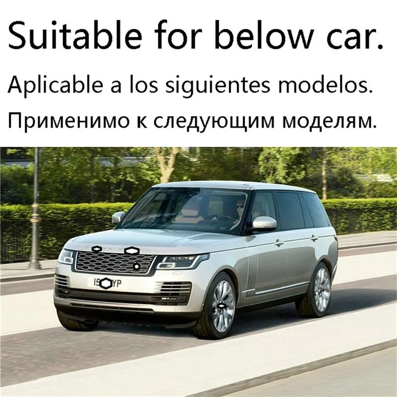 Декоративные аксессуары для модификации, защитные модифицированные автомобильные аксессуары для автомобилей, гоночные грили 18 для Range Rover