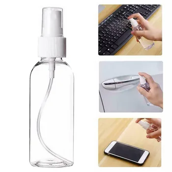 

6Pcs Plastic Spray Bottles Mini Travel Clear Empty Leak-proof Perfume Atomizer Fine Mist Refillable Container