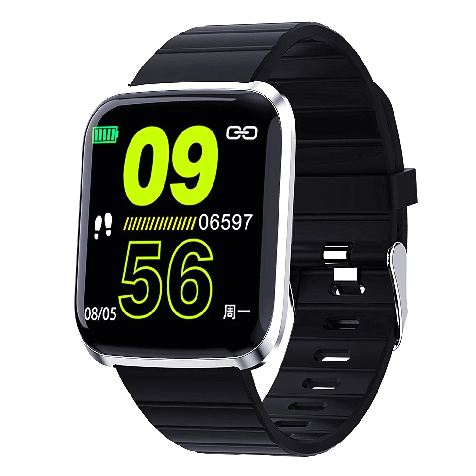 

Nennbo 116 PRO Color Screen Smart Bracelet Bluetooth Smart Watch Wristband Fitness Tracker Heart Rate Monitor for Android IOS