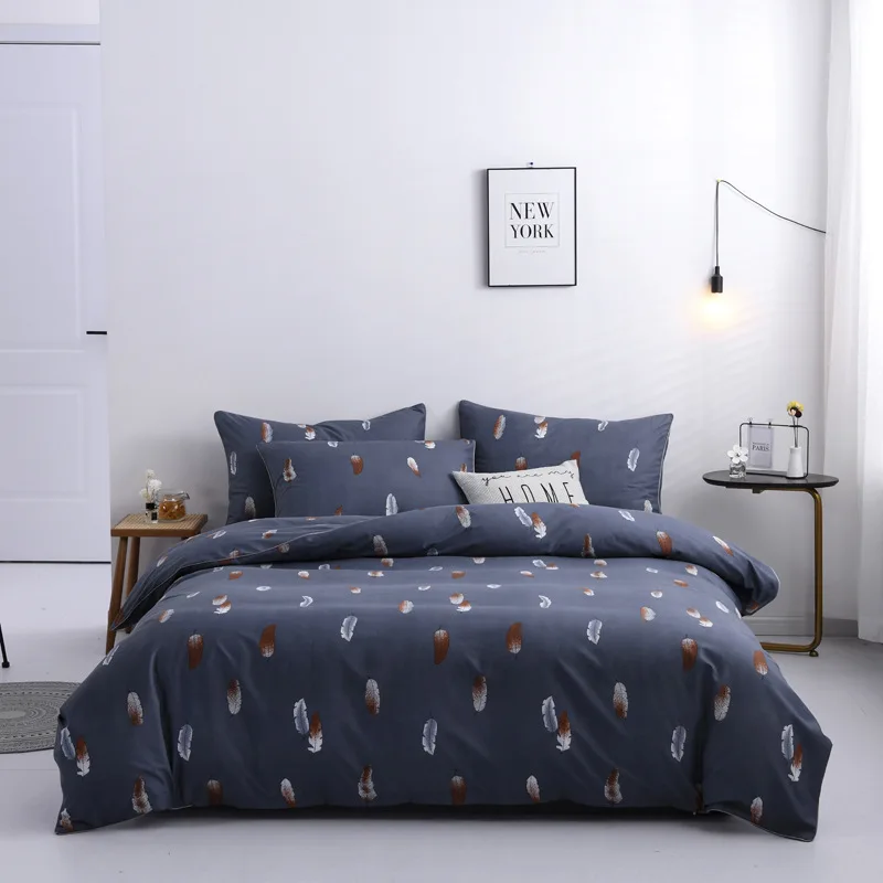 Fashion Style King Queen Twin Full Sizes Bedding Sets 4pcs Comforter Bedding Sets Quilt Duvet Cover Bed Sheet Pillowcases