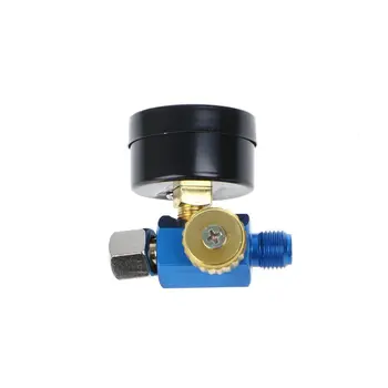

1/4'' BSP HVLP Spray Air Regulator Tool Pressure Gauge Diaphragm Control N84F