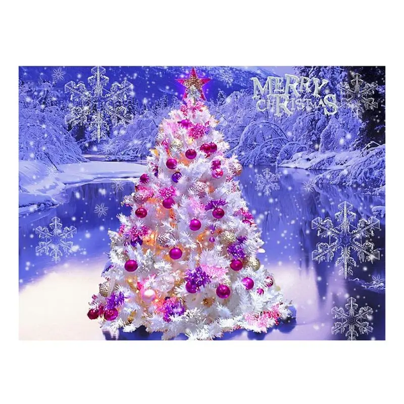 

5D Full Drill Diamond Painting Kit DIY Kits for Adults and Beginner Embroidery Arts Craft Christmas Tree