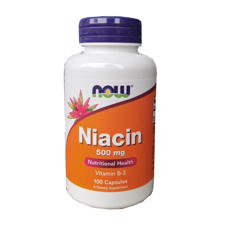 

Free shipping Niacin 500 mg *100 capsules Vitamin B-3