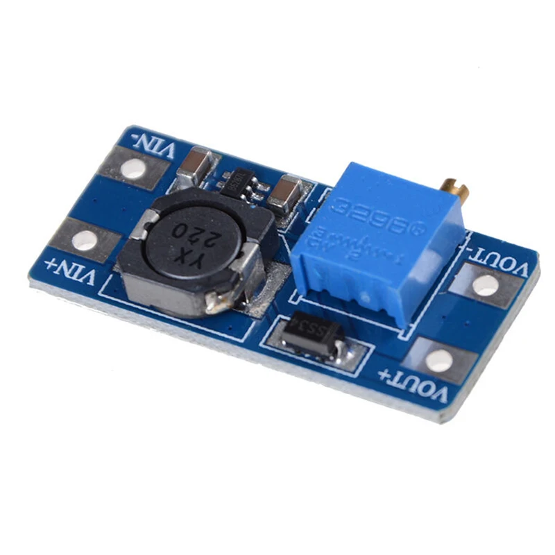 DC Boost модуль 2A Питание доска Step Up усилитель конвертера Вход 3V/5 В до 5 В/9 В/12V/24V