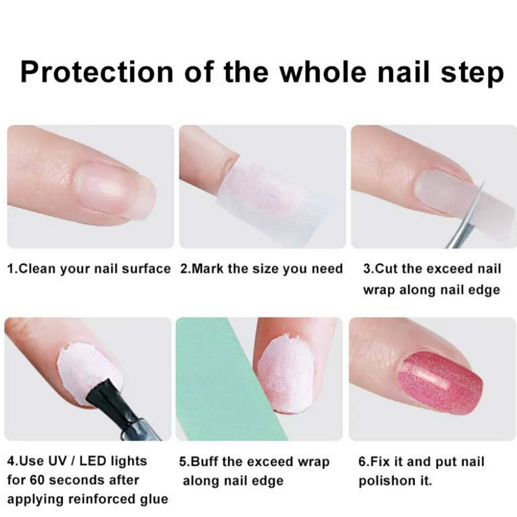 New Women's Fashion Nail Decorative Silk Tape Self-adhesive Armor Sticker And Decal Silk Sticker Beauty Maquiagem Drop Shipping