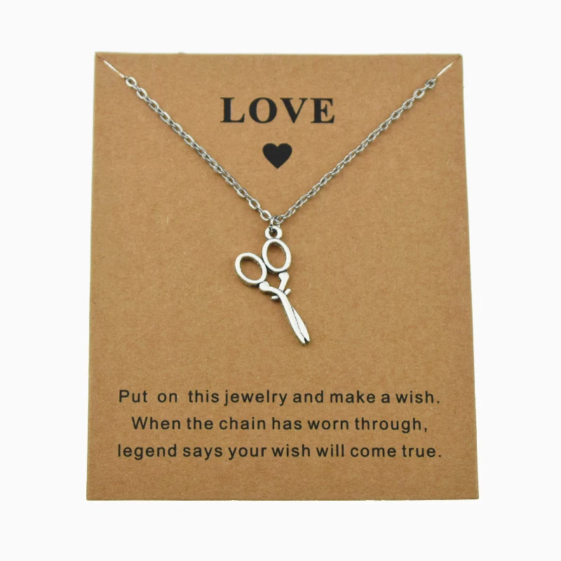 Новый счастливый подарок для парикмахера сделай желай картинка с надписью Love Card