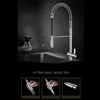 SUS 304 Stainless Steel Single Large Size Kitchen Sink Handmade Brushed 4mm Thickness 240mm Depth With Drain Plate Sinks 5