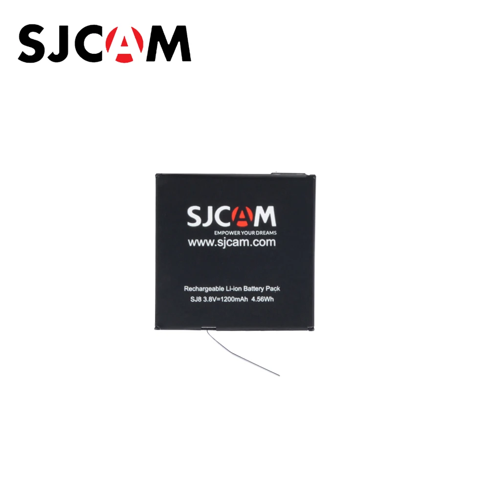 Аккумулятор SJCAM SJ8000 Pro 2 шт. батареи + двойное зарядное устройство USB литий ионный