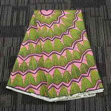 Новая африканская нигерийская настоящая восковая ткань с принтом для свадебного платья 6 ярдов Анкара настоящая голландская восковая ткань швейный материал