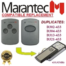 Marantec D302-433, D304-433, D313-433, D321-433 дистанционного замена 868,3 МГц пульт дистанционного управления передатчиком