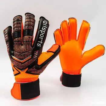 

Manufacturers Direct Selling Adult Protection Finger Goalkeeper Football Gloves with Protective Gloves Goalkeeper Children Anti-