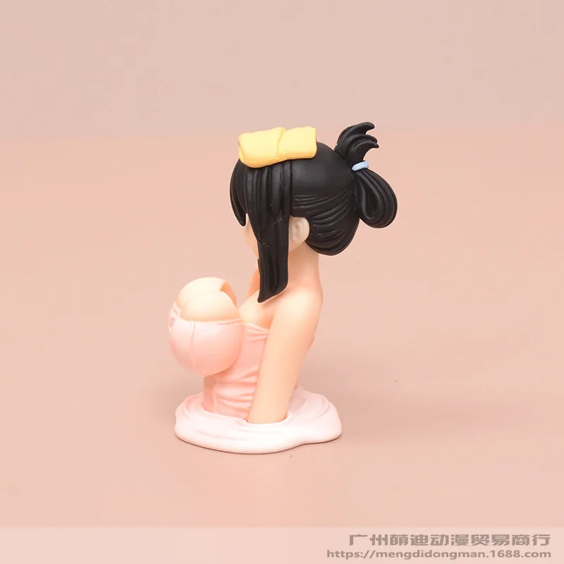 Jouet décoratif de voiture Sexy en PVC, version Q, fille à gros seins,  dessin animé japonais Kanako, cadeau, peut secouer la poitrine / Figurines  d'action et jouets